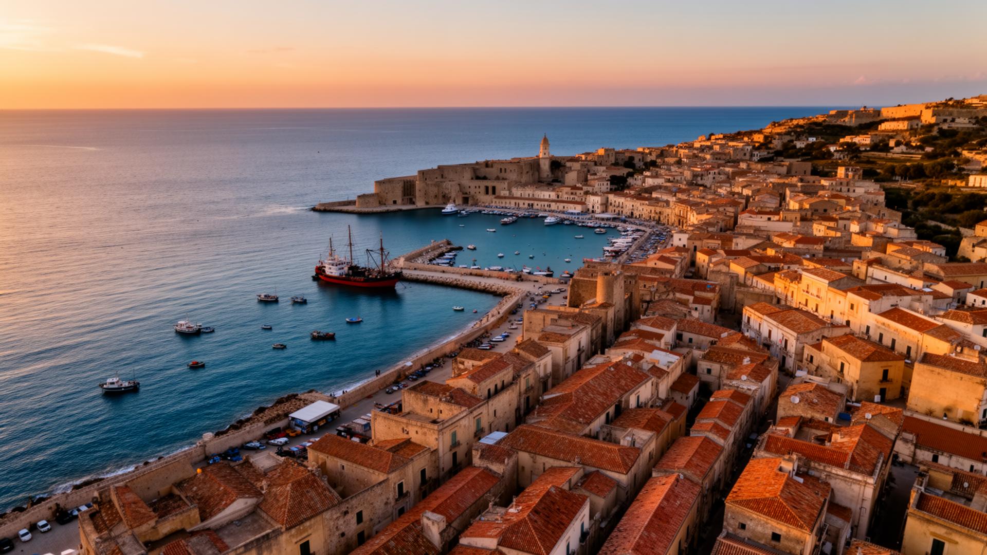 Termoli al tramonto